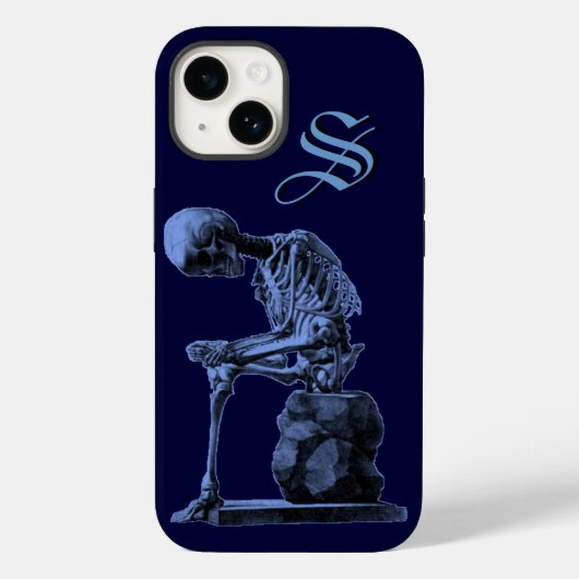 ヴィンテージスケルトンアート Case-Mate iPhoneケース (裏面)