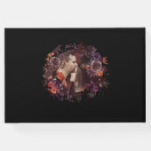 ヴィンテージスケルトンゴシック結婚フォトズゲストブック ゲストブック (裏面)