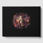 ヴィンテージスケルトンゴシック結婚フォトズゲストブック ゲストブック (裏面)