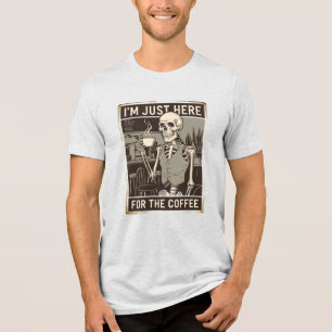 ヴィンテージスケルトンシャツコーヒーラバーティー トライブレンドTシャツ