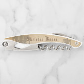 ヴィンテージスケルトンボーンハロウィーンコルクねじ ソムリエナイフ (正面)