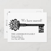 ヴィンテージスケルトン鍵の移行発表 ポストカード (正面/裏面)