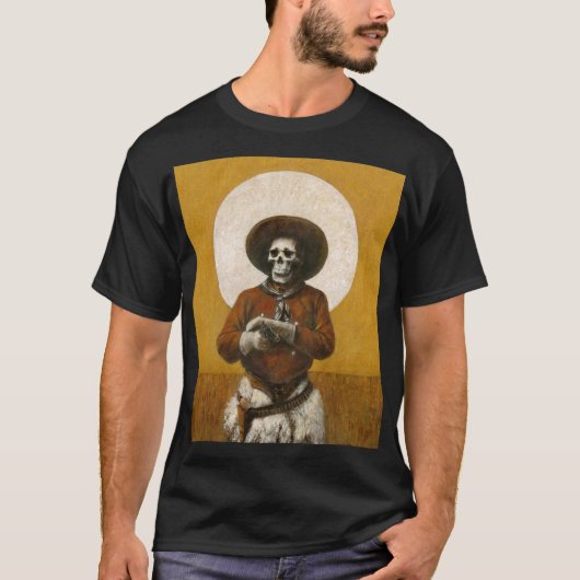 ヴィンテージスケルトンCowboy Tシャツ (正面)