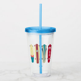 ヴィンテージスケートボード アクリルタンブラー