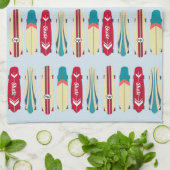 ヴィンテージスケートボード キッチンタオル (折り畳み)