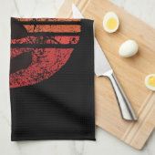 ヴィンテージスケートボード キッチンタオル (四つ折り)