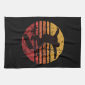 ヴィンテージスケートボード キッチンタオル (横)