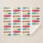 ヴィンテージスケートボード シェルパブランケット (正面(横))