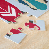 ヴィンテージスケートボード ジグソーパズル (側面)