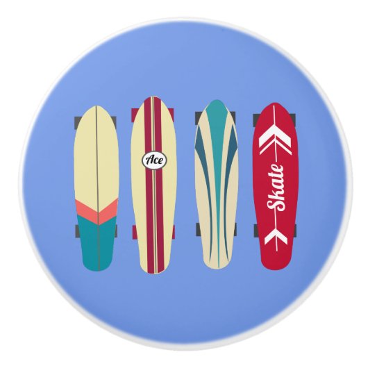 ヴィンテージスケートボード セラミックノブ (正面)