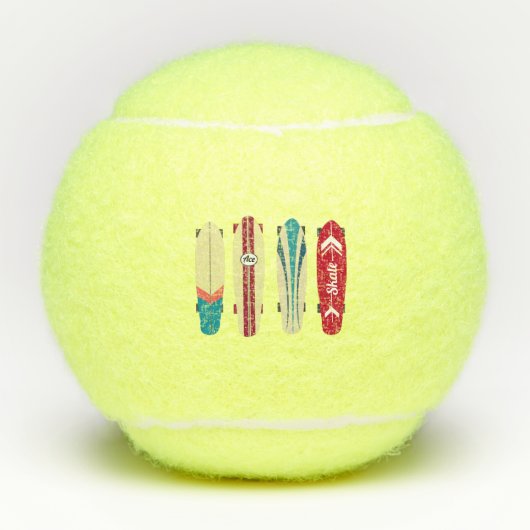 ヴィンテージスケートボード テニスボール (正面)