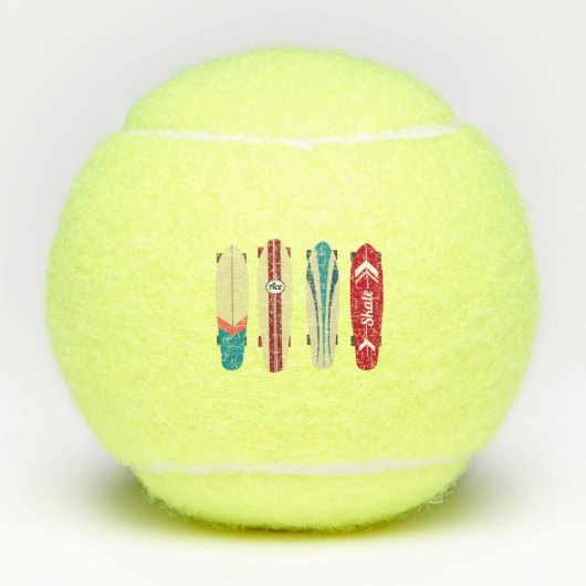 ヴィンテージスケートボード テニスボール (正面)