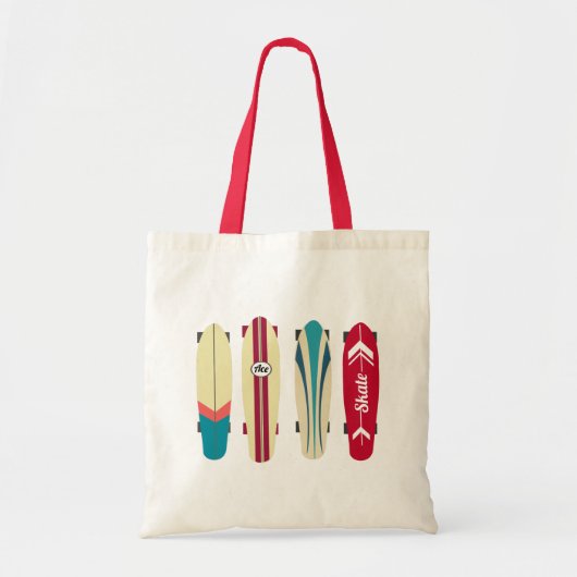 ヴィンテージスケートボード トートバッグ (正面)