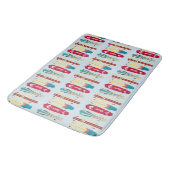 ヴィンテージスケートボード バスマット (アングル)