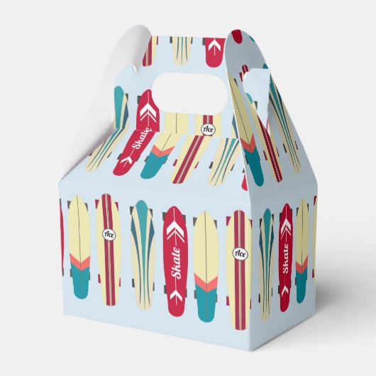 ヴィンテージスケートボード フェイバーボックス (正面サイド)