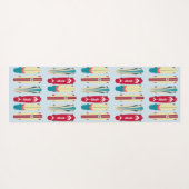 ヴィンテージスケートボード ヨガマット (裏面(横))