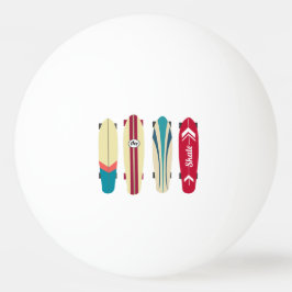 ヴィンテージスケートボード 卓球ボール