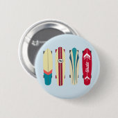 ヴィンテージスケートボード 缶バッジ (正面&裏面)