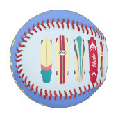 ヴィンテージスケートボード 野球ボール (正面左)