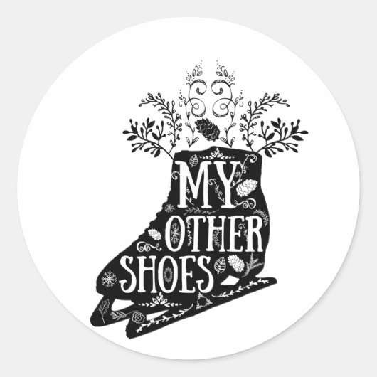 ヴィンテージスケート ラウンドシール (正面)