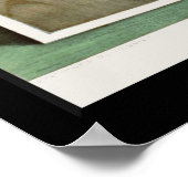 ヴィンテージスコットランドとシャンパン ポスター (角)