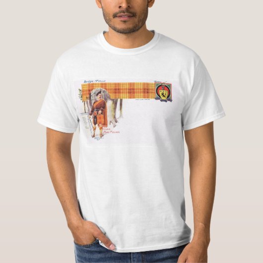 ヴィンテージスコットランドの一族マクミラン Tシャツ (正面)