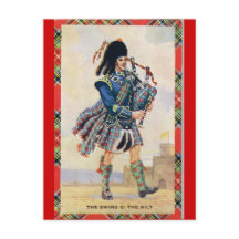 ヴィンテージスコットランドは、バグパイプを後を追います