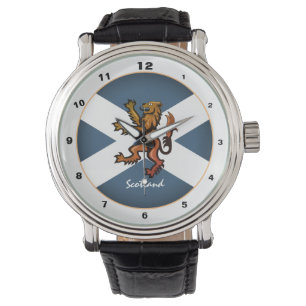 ヴィンテージスコットランド国旗、ライオン&スコットランド/ファッション 腕時計