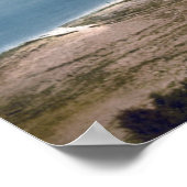 ヴィンテージスコットランド英国、アロチャアルプスの風景 ポスター (角)