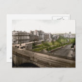 ヴィンテージスコットランド、アバディーン、ユニオンテラス ポストカード (正面/裏面)