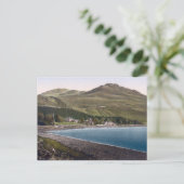 ヴィンテージスコットランド、ティーグネス海岸線 ポストカード (スタンド正面)