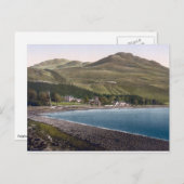 ヴィンテージスコットランド、ティーグネス海岸線 ポストカード (正面/裏面)