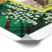 ヴィンテージスコットランド、フレイザー、狩りスチュワートエディンバー ポスター (角)