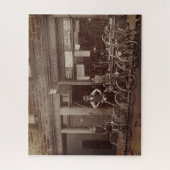 ヴィンテージスコティッシュサイクリングショップG J MacDonald c 1925 ジグソーパズル (縦)