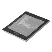 ヴィンテージスタイリッシュおひつじ座 ノートパッド (回転)