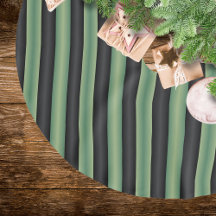 ヴィンテージスタイリッシュオリーブセージ緑ブラック3D ストライプの