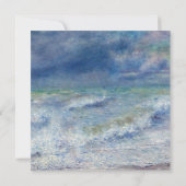 ヴィンテージスタイリッシュルノアールシーサイド結婚式招待状 招待状 (裏面)