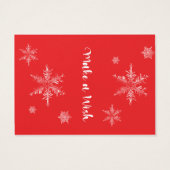 ヴィンテージスタイルお洒落ギフトカード (裏面)