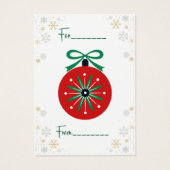 ヴィンテージスタイルお洒落ギフトカード (正面)