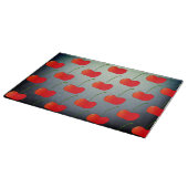 ヴィンテージスタイルさくらんぼガラス切断板 カッティングボード (角)