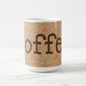 ヴィンテージスタイルとフォントコーヒーカップマグカップ コーヒーマグカップ (中央)