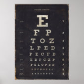 ヴィンテージスタイルのアイグラフウォールアートポスタープリント ポスター (正面)