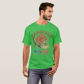 ヴィンテージスタイルのウォーターパーク カミカゼ Tシャツ (正面フル)