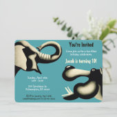 ヴィンテージスタイルのカスタマイズ可能招待状 招待状 (スタンド正面)