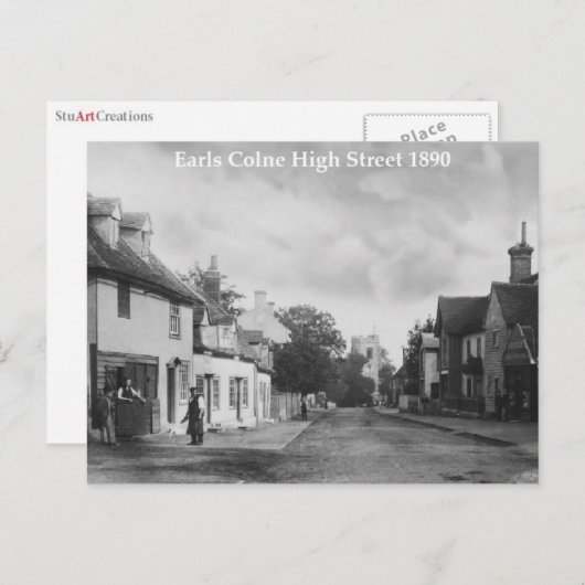 ヴィンテージスタイルのカールスコルネのハイストリートのポストカード ポストカード (正面/裏面)