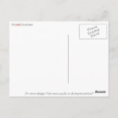 ヴィンテージスタイルのカールスコルネのハイストリートのポストカード ポストカード (裏面)