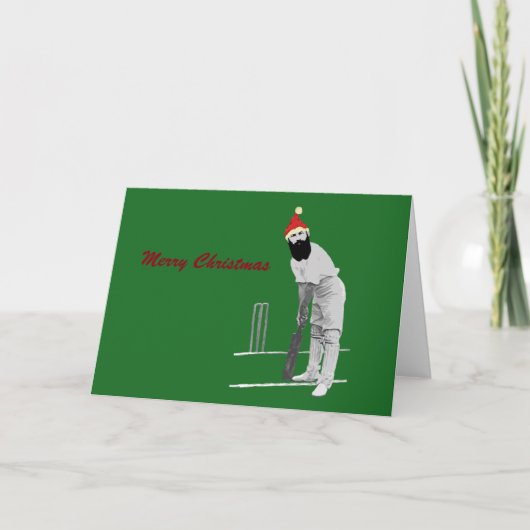 ヴィンテージスタイルのクリスマスプレゼント シーズンカード (正面)