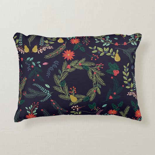 ヴィンテージスタイルのコレクションH アクセントクッション (正面)