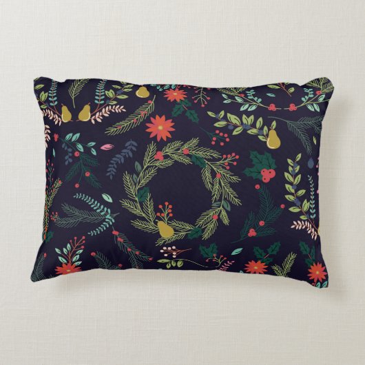 ヴィンテージスタイルのコレクションH アクセントクッション (裏面)