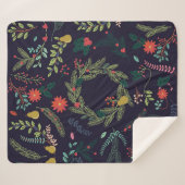 ヴィンテージスタイルのコレクションH シェルパブランケット (正面(横))